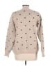 Shein 100% Polyester Polka Dots Tan Pullover Sweater Size L - photo 2