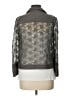 AKRIS Metallic Brown Gray Jacket Size 10 - photo 2
