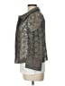 AKRIS Metallic Brown Gray Jacket Size 10 - photo 5