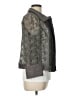 AKRIS Metallic Brown Gray Jacket Size 10 - photo 4