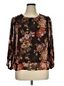 En Focus Studio Brown 3/4 Sleeve Blouse Size XL - photo 1