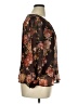 En Focus Studio Brown 3/4 Sleeve Blouse Size XL - photo 4