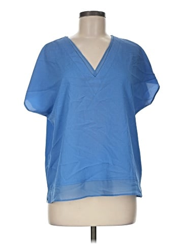 DKNY Short Sleeve Blouse (view 1)