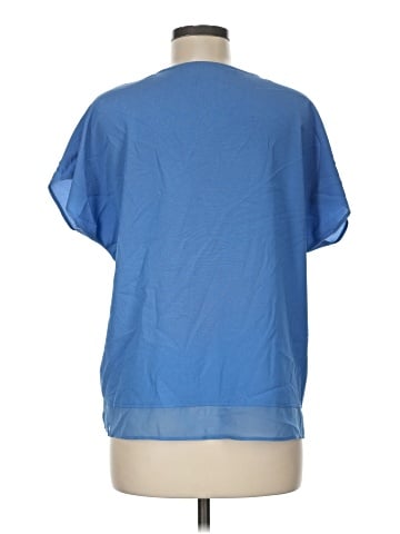 DKNY Short Sleeve Blouse (view 2)