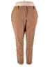 Calvin Klein Solid Brown Khakis Size 16 - photo 1