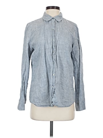 Eileen Fisher Long Sleeve Button-Down Shirt (view 1)