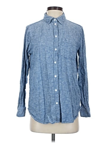 Gap Long Sleeve Button-Down Shirt (view 1)