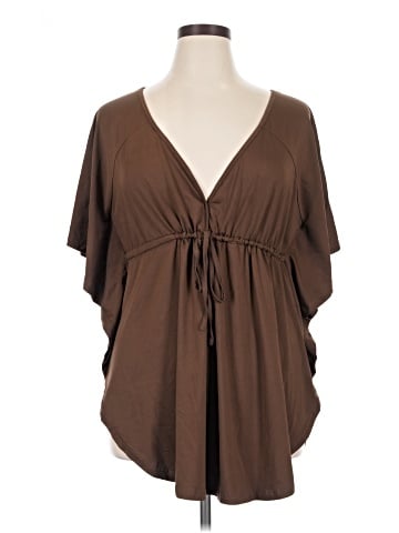 Zanzea Collection Short Sleeve Blouse (view 1)