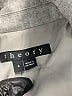 Theory Chevron-herringbone Gray Blazer Size 4 - photo 6
