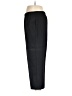 Basic Editions 100% Polyester Solid Black Dress Pants Size L - photo 5