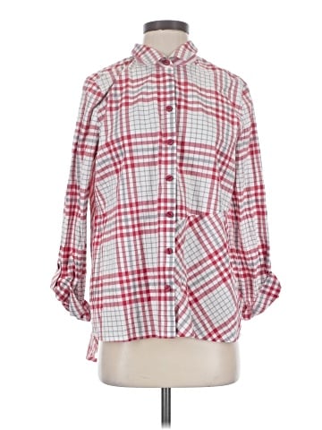 Habitat 3/4 Sleeve Button-Down Shirt (view 1)