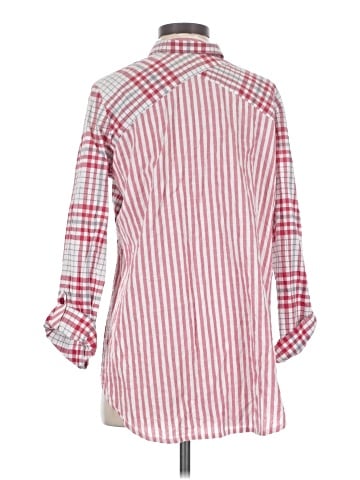 Habitat 3/4 Sleeve Button-Down Shirt (view 2)