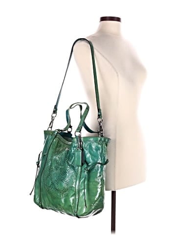 Coach Leather Tote (view 2)