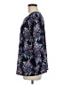 Ruby Rd. Blue 3/4 Sleeve Blouse Size M - photo 5