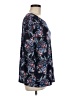 Ruby Rd. Blue 3/4 Sleeve Blouse Size M - photo 4