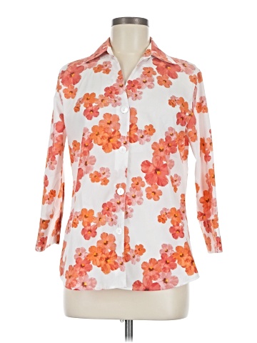 Foxcroft 3/4 Sleeve Blouse (view 1)