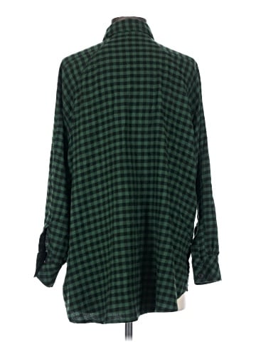 BDG Long Sleeve Button-Down Shirt (view 2)