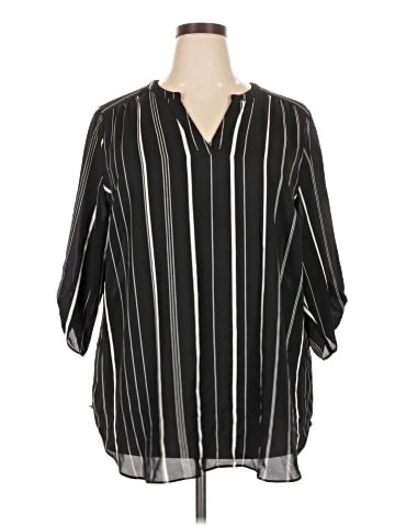 Worthington 3/4 Sleeve Blouse (view 1)