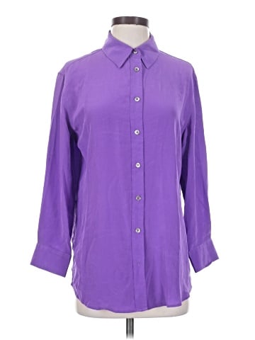 Craig Taylor 3/4 Sleeve Silk Top (view 1)