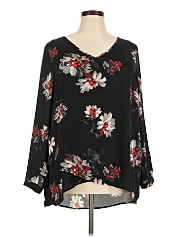 Chelsea & Theodore Long Sleeve Blouse (view 1)