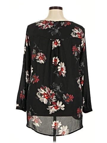 Chelsea & Theodore Long Sleeve Blouse (view 2)