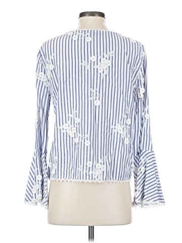 Karen Kane Long Sleeve Blouse (view 2)