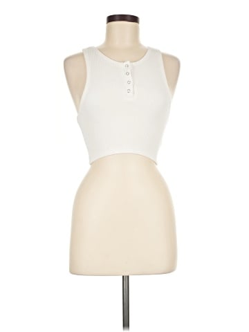 Zara Sleeveless Henley (view 1)