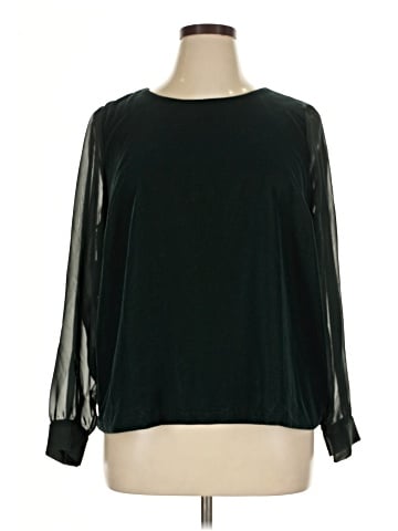 J.Crew Factory Store Long Sleeve Blouse (view 1)