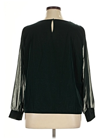 J.Crew Factory Store Long Sleeve Blouse (view 2)