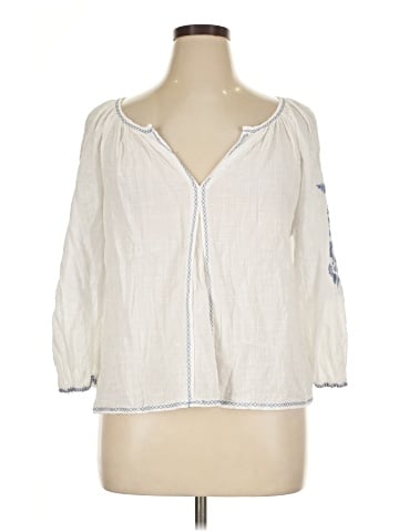 Max Studio 3/4 Sleeve Blouse (view 1)