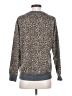 Splendid Animal Print Gray Pullover Sweater Size S - photo 2