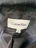 Calvin Klein Stripes Gray Blazer Size 6 - photo 6