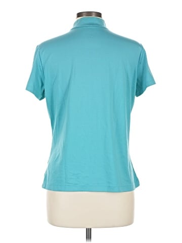 Tail Short Sleeve Blouse (view 2)