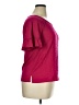 Max Studio Pink Short Sleeve Top Size XL - photo 4