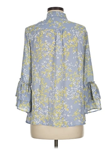 Sharagano 3/4 Sleeve Blouse (view 2)