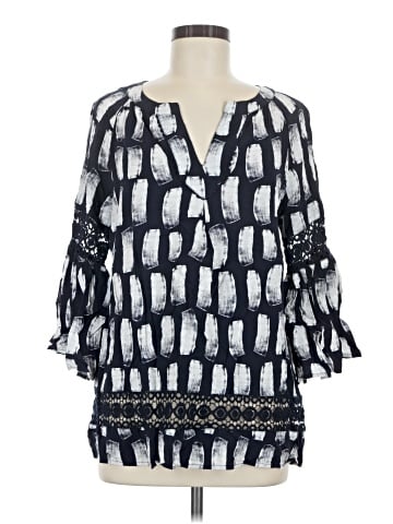 Crown & Ivy 3/4 Sleeve Blouse (view 1)
