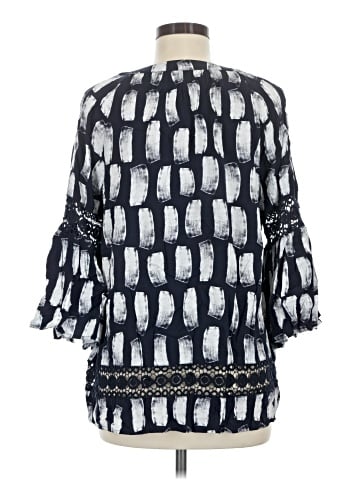 Crown & Ivy 3/4 Sleeve Blouse (view 2)