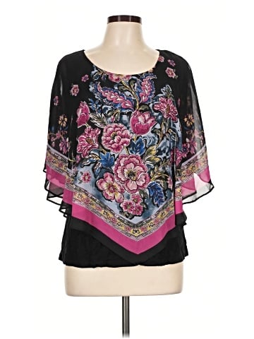 Apt. 9 3/4 Sleeve Blouse (view 1)