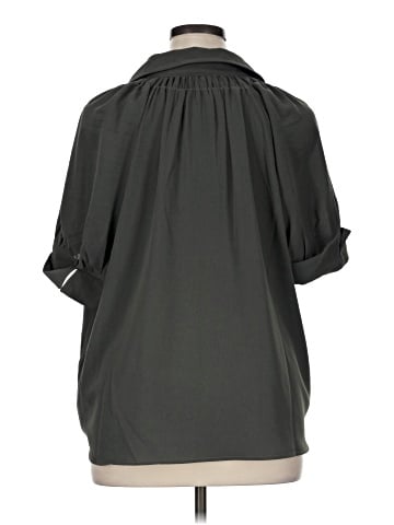 Max Studio Short Sleeve Blouse (view 2)