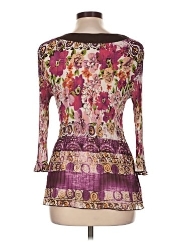 Nicola 3/4 Sleeve Top (view 2)