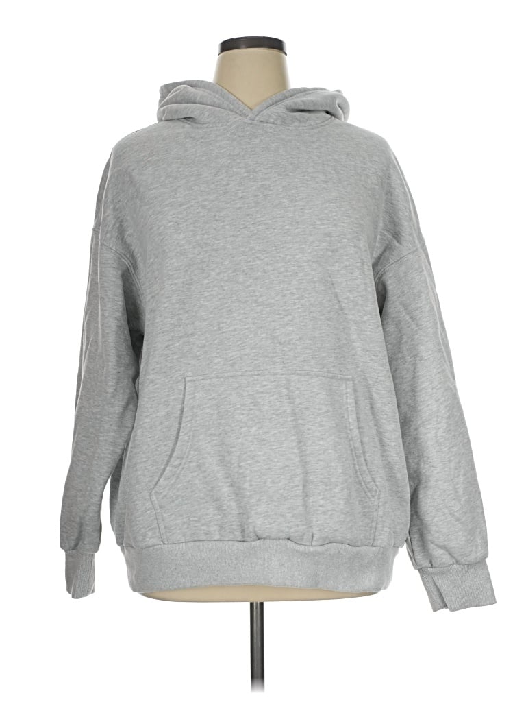 Pre-owned Trendy Queen Pullover Hoodie In Gray
