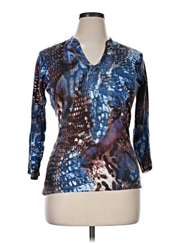 Alberto Makali 3/4 Sleeve Blouse (view 1)