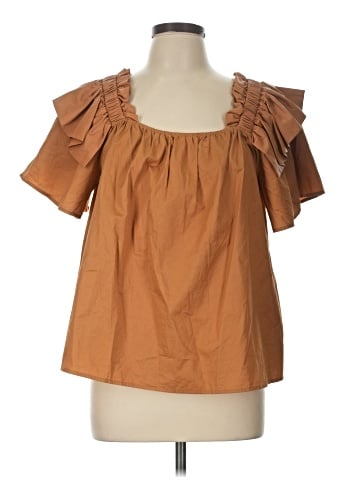 Crosby Short Sleeve Blouse (view 1)