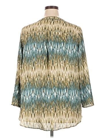 Cato 3/4 Sleeve Blouse (view 2)