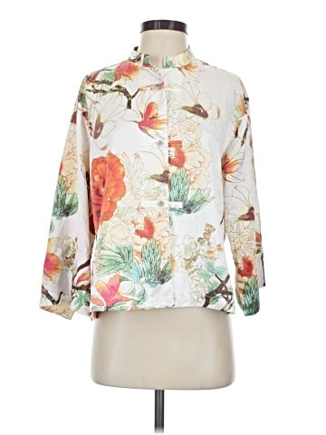 Natori 3/4 Sleeve Blouse (view 1)