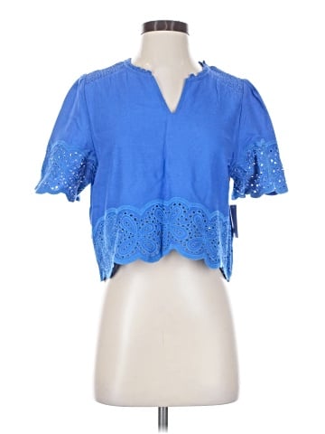 Ellen Tracy Short Sleeve Blouse (view 1)
