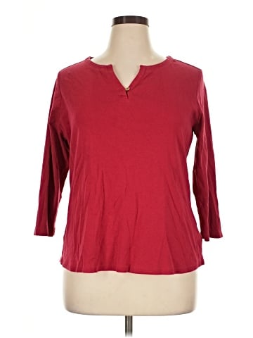Anne Klein Sport 3/4 Sleeve T-Shirt (view 1)