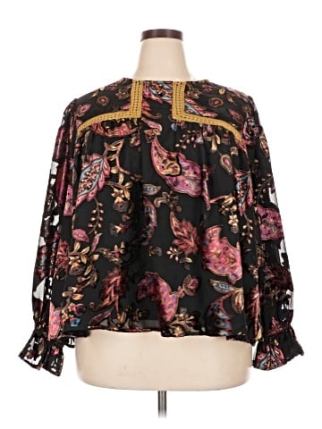 Let Me Be 3/4 Sleeve Blouse (view 1)