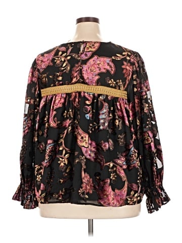 Let Me Be 3/4 Sleeve Blouse (view 2)