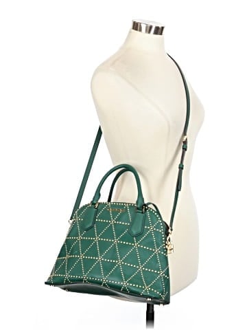 MICHAEL Michael Kors Leather Satchel (view 2)